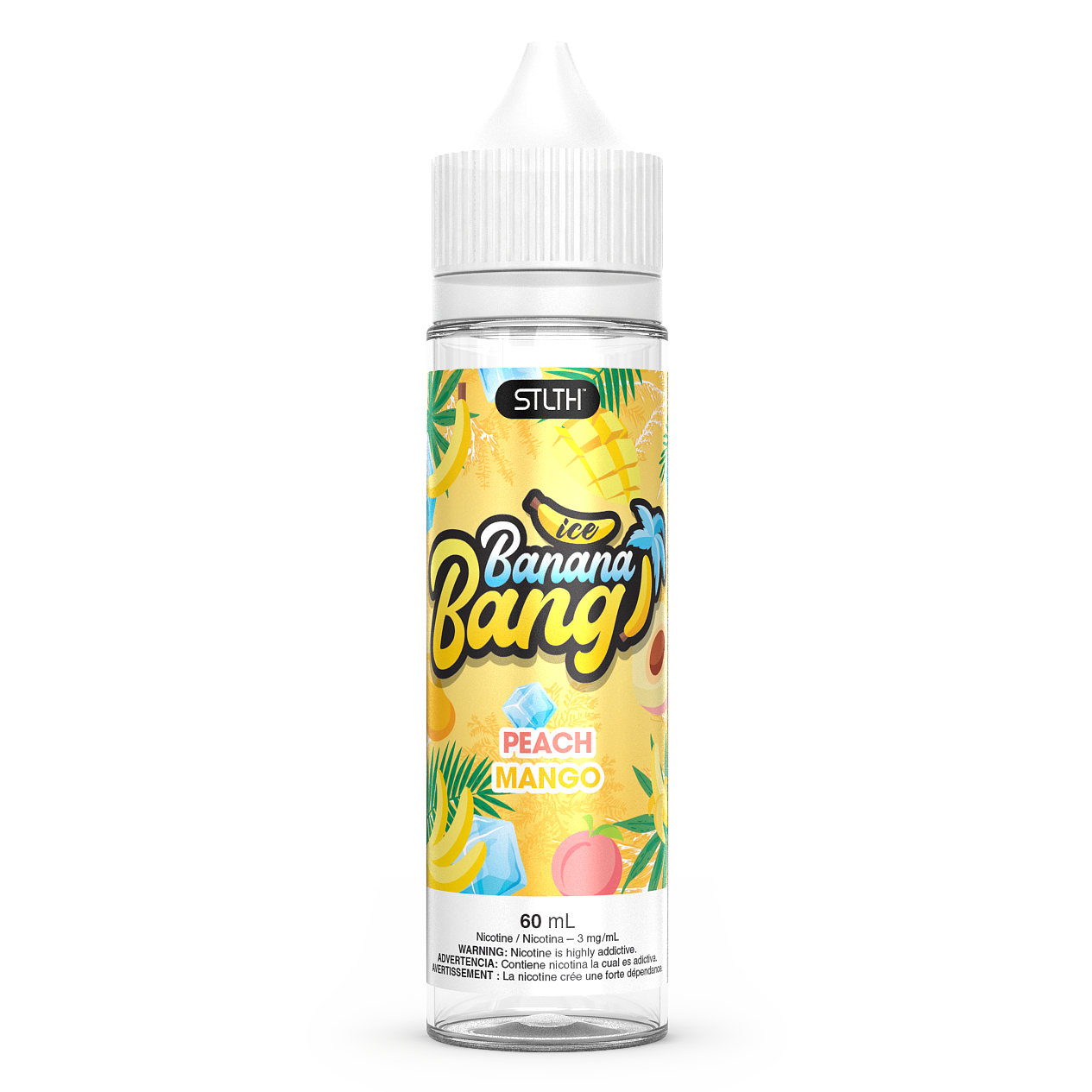 PEACH MANGO BANANA BANG ICE BASE LIBRE STLTH VAPE Peru