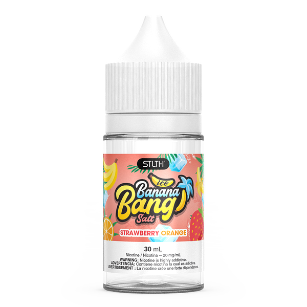 STRAWBERRY ORANGE BANANA BANG ICE - BASE LIBRE