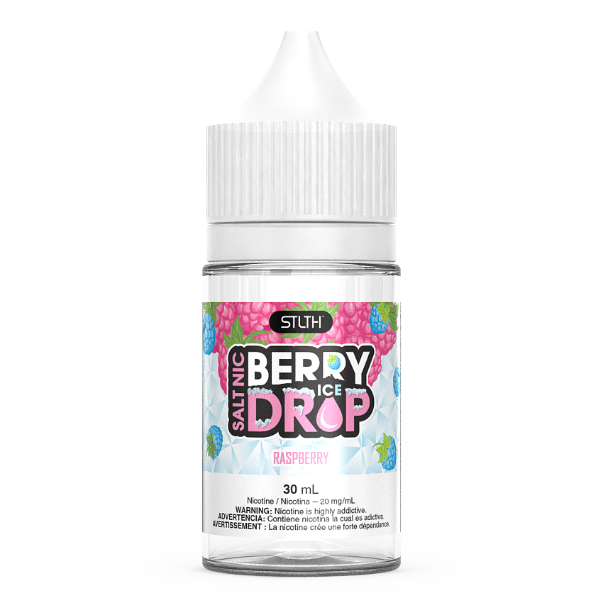 RASPBERRY BERRY DROP ICE - SALES DE NICOTINA – STLTH VAPE Peru