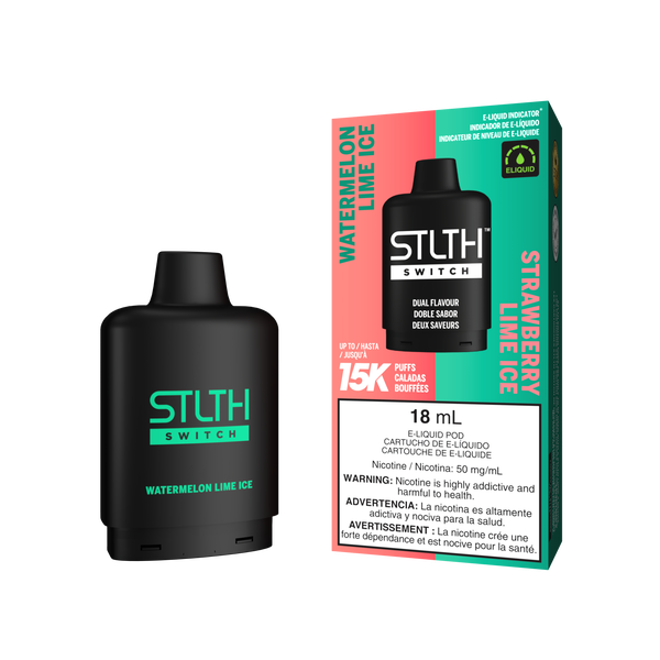 STLTH SWITCH Watermelon Lime Ice & Strawberry Lime Ice