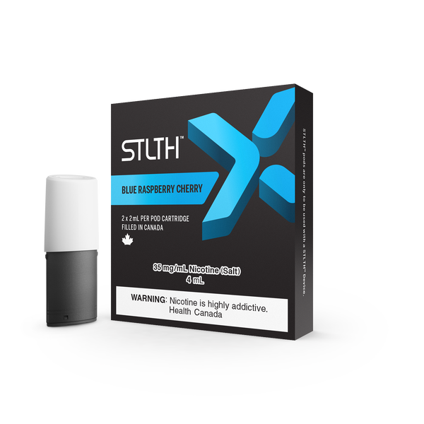 STLTH X POD PACK - BLUE RASPBERRY CHERRY – STLTH VAPE Peru